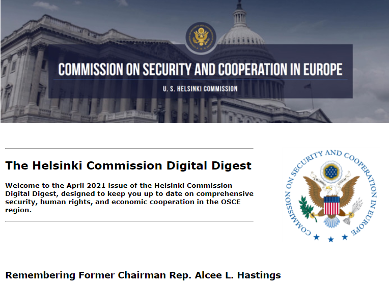 Screenshot of Newsletter 1
