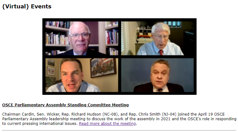 Screenshot of Newsletter 5