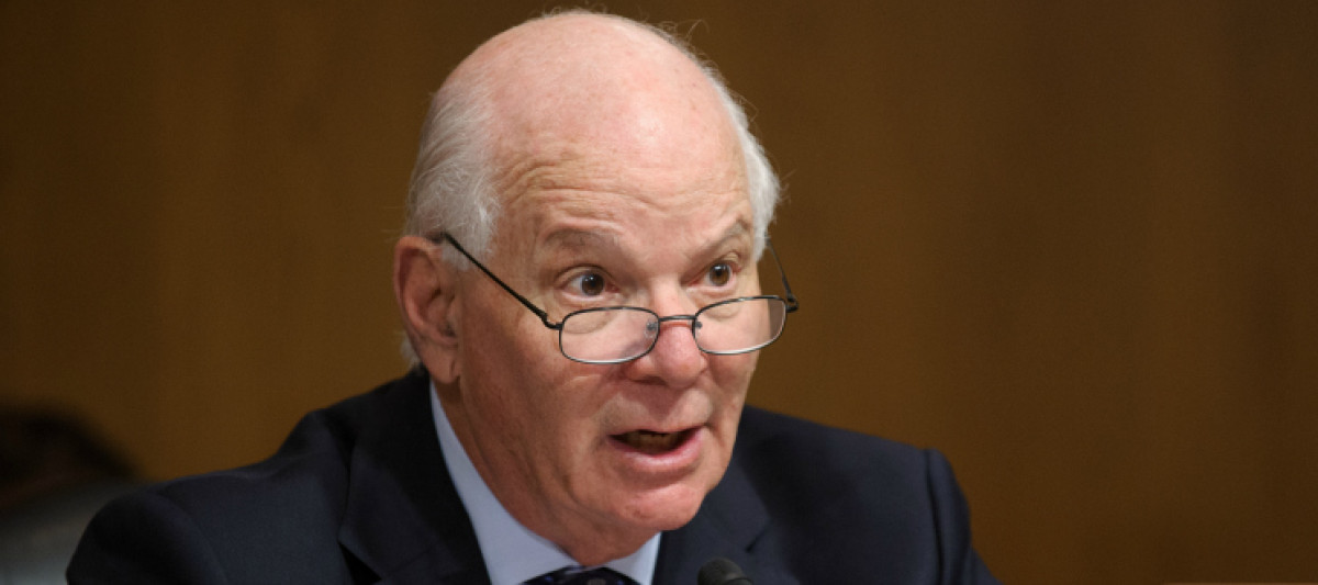 Cardin in Senate Horizontal  