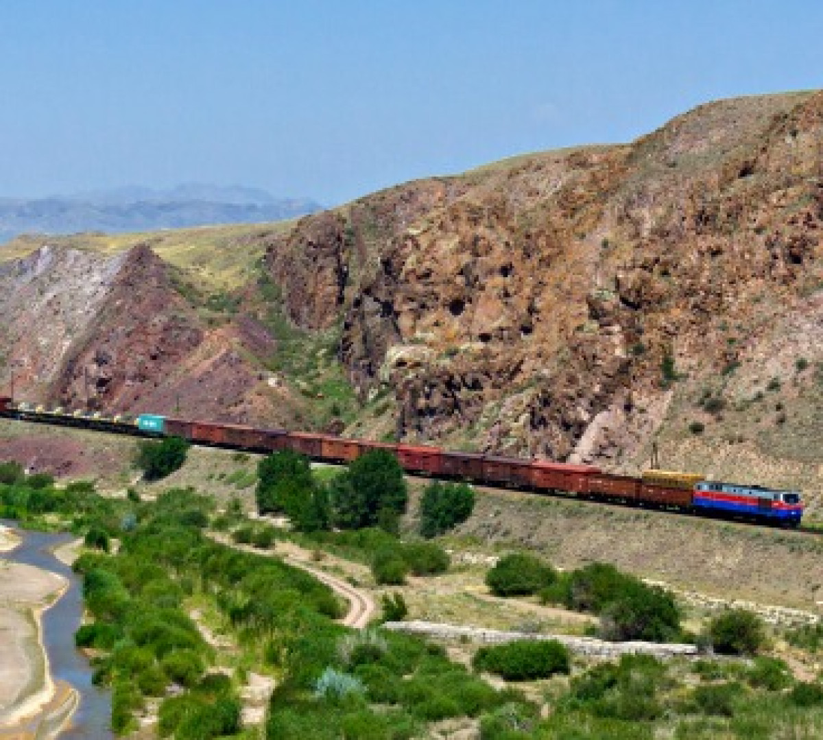 Kazakh Train  