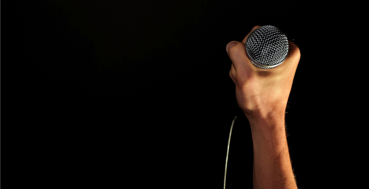 Microphone Hand  