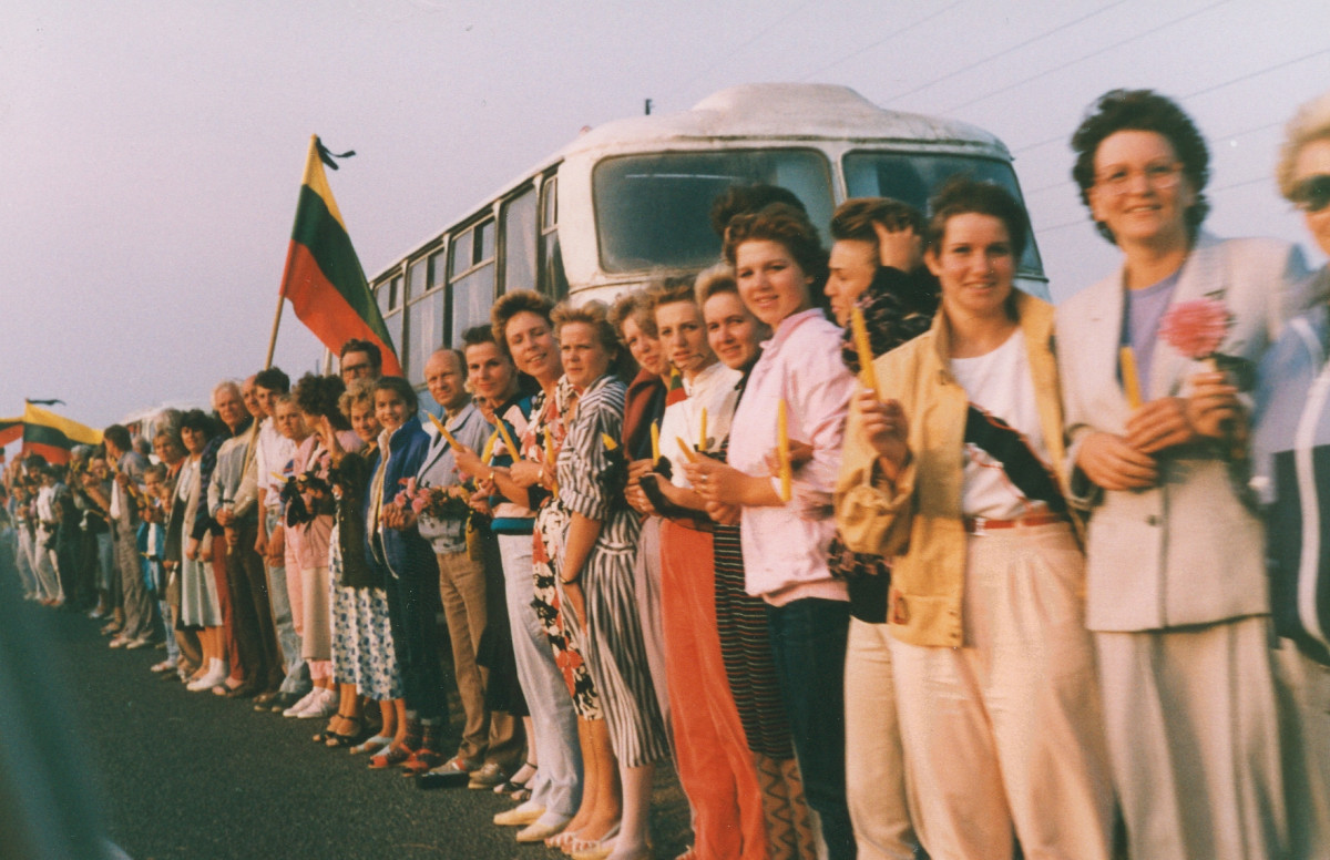 Baltic Way. Photo Antanas Stanevicius 