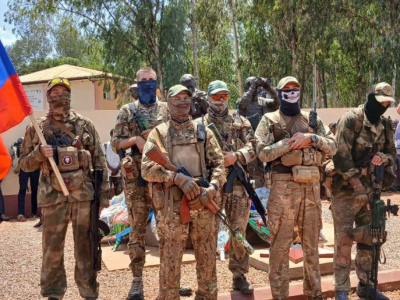 PMC Wagner mercenaries in the Central African Republic