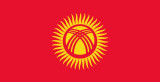 Flag of Kyrgyzstan  