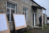 Outside polling station Armavir 