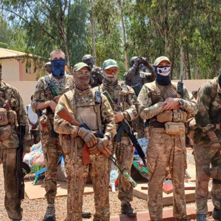 PMC Wagner mercenaries in the Central African Republic