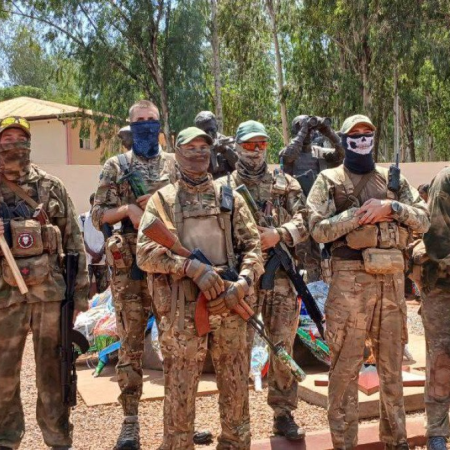 PMC Wagner mercenaries in the Central African Republic