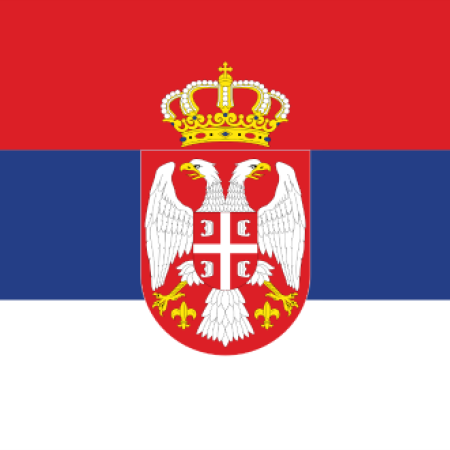 Flag of Serbia  