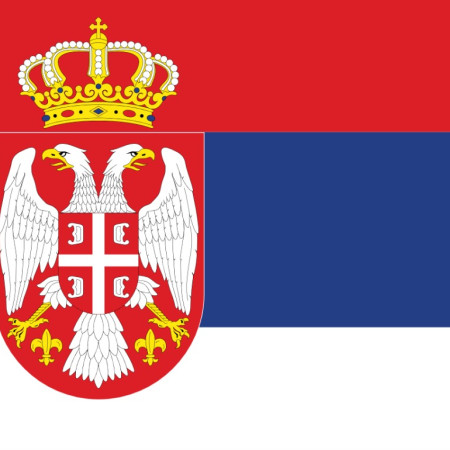 Serbian flag hero 