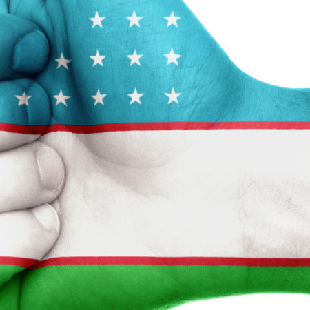 uzbekistan hand  