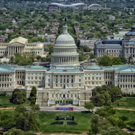 DC Capitol Aerial  