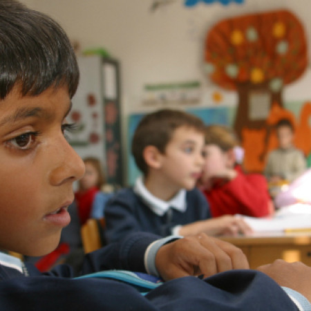 Roma child at school OSCE _ 
