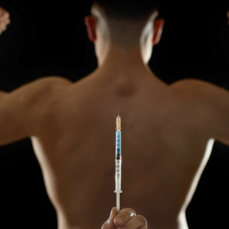 Bodybuilder doping  