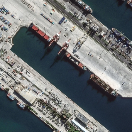 Satellite imagery shows clear indications that Russias increasingly anticipated withdrawal of forces from its Tartus naval base in Syria has finally started_ 