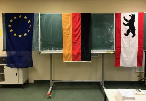 Polling station Berlin 