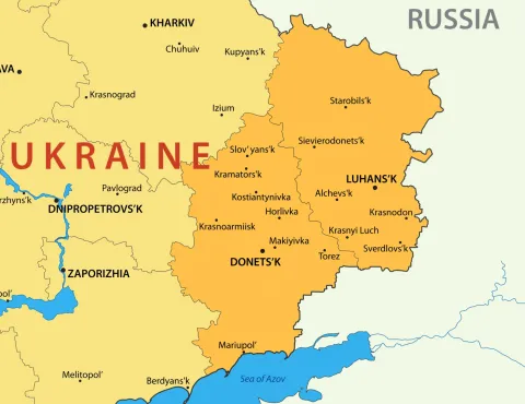 Map of E Ukraine Edited 