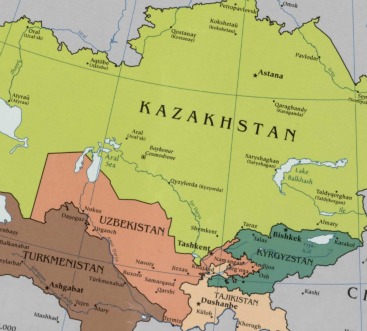 Central Asia 367x331