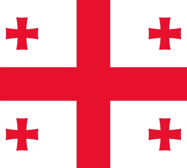 Flag of Georgia 368x331