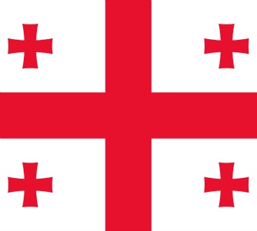 Flag of Georgia 368x331