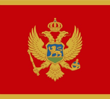 Flag of Montenegro 367x331