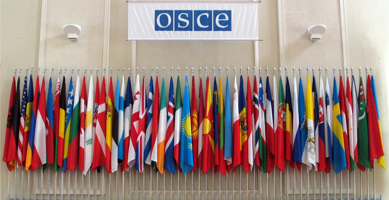 OSCE Flags. Credit: OSCE/Mikhail Evstafiev