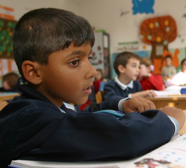 Roma child at school OSCE