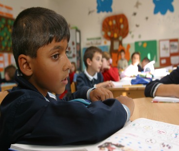 Roma child at school OSCE