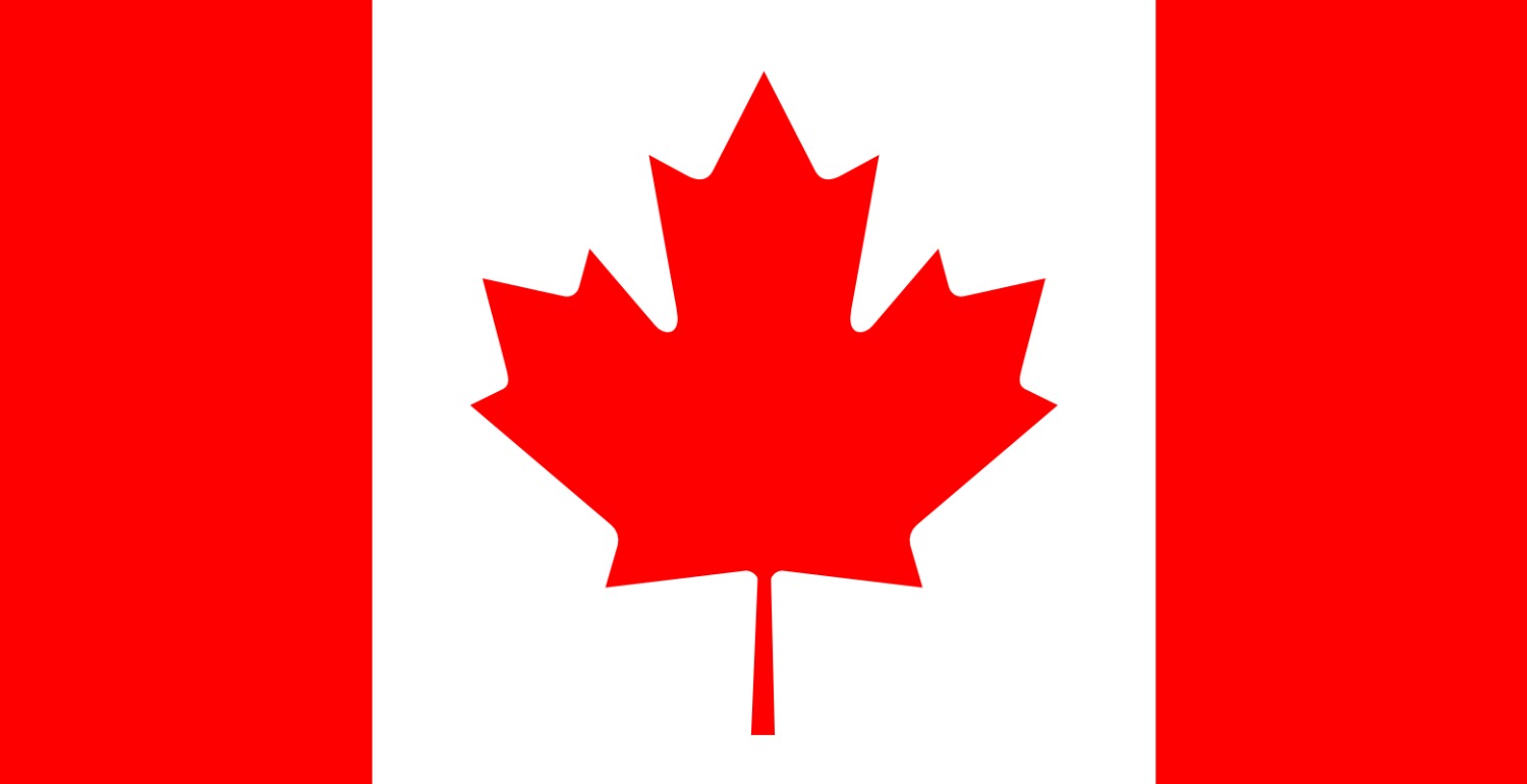 Flag of Canada 1500x770