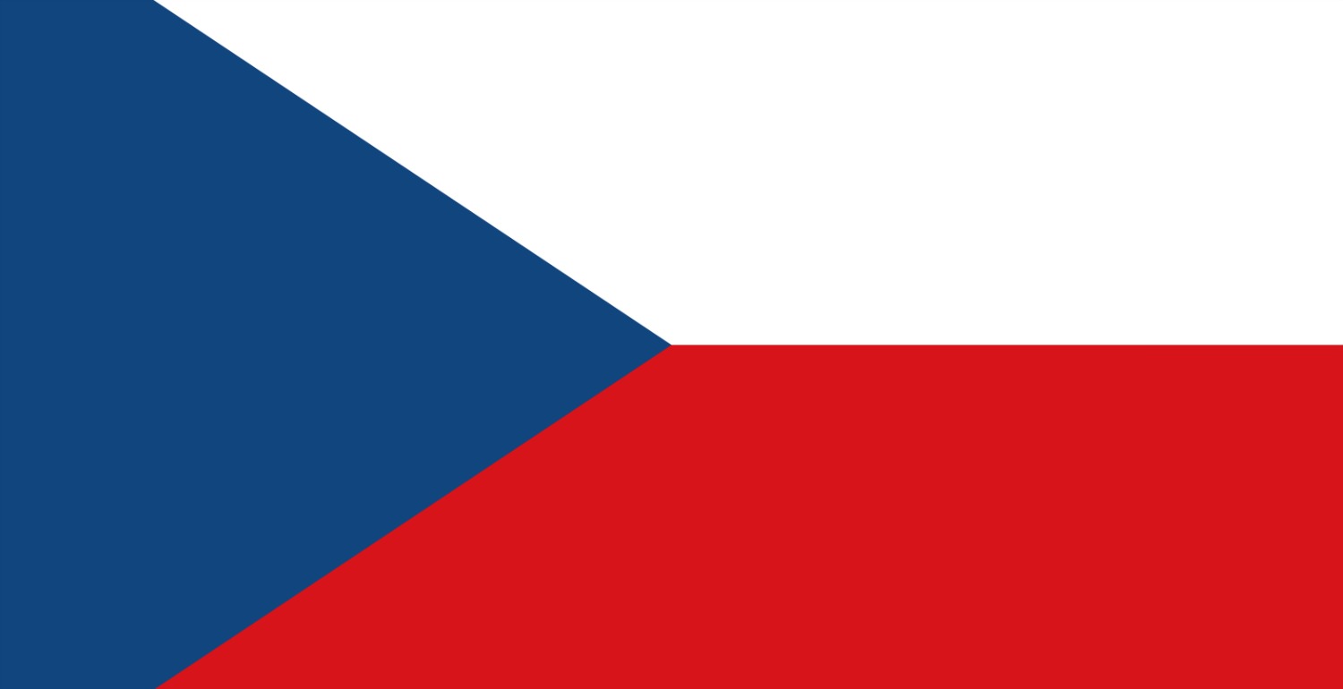 Flag of Czech Republic 1500x770