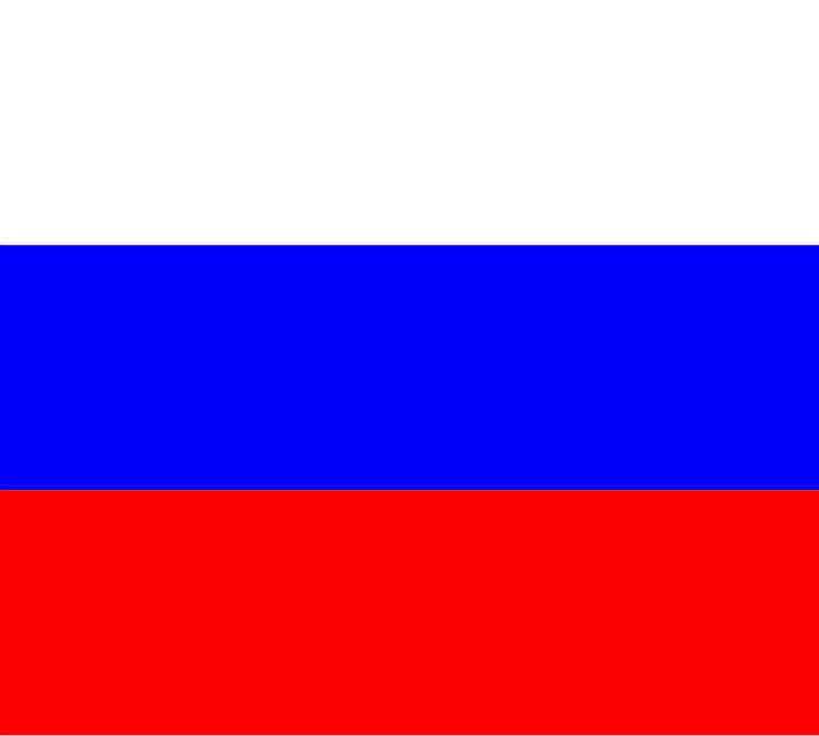 Flag of Russia 745x670