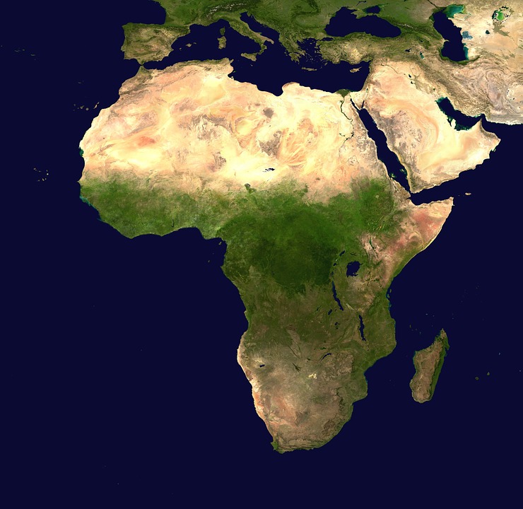 africa map