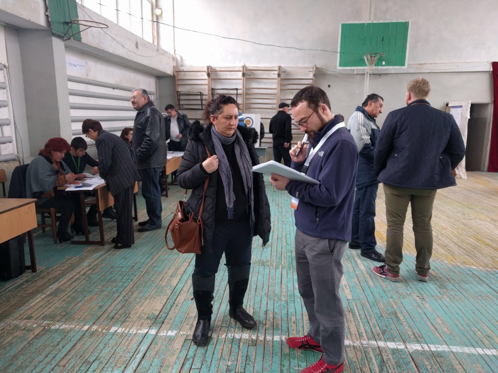 Helsinki Commission policy advisor Everett Price observes elections in Armenia | April 2017