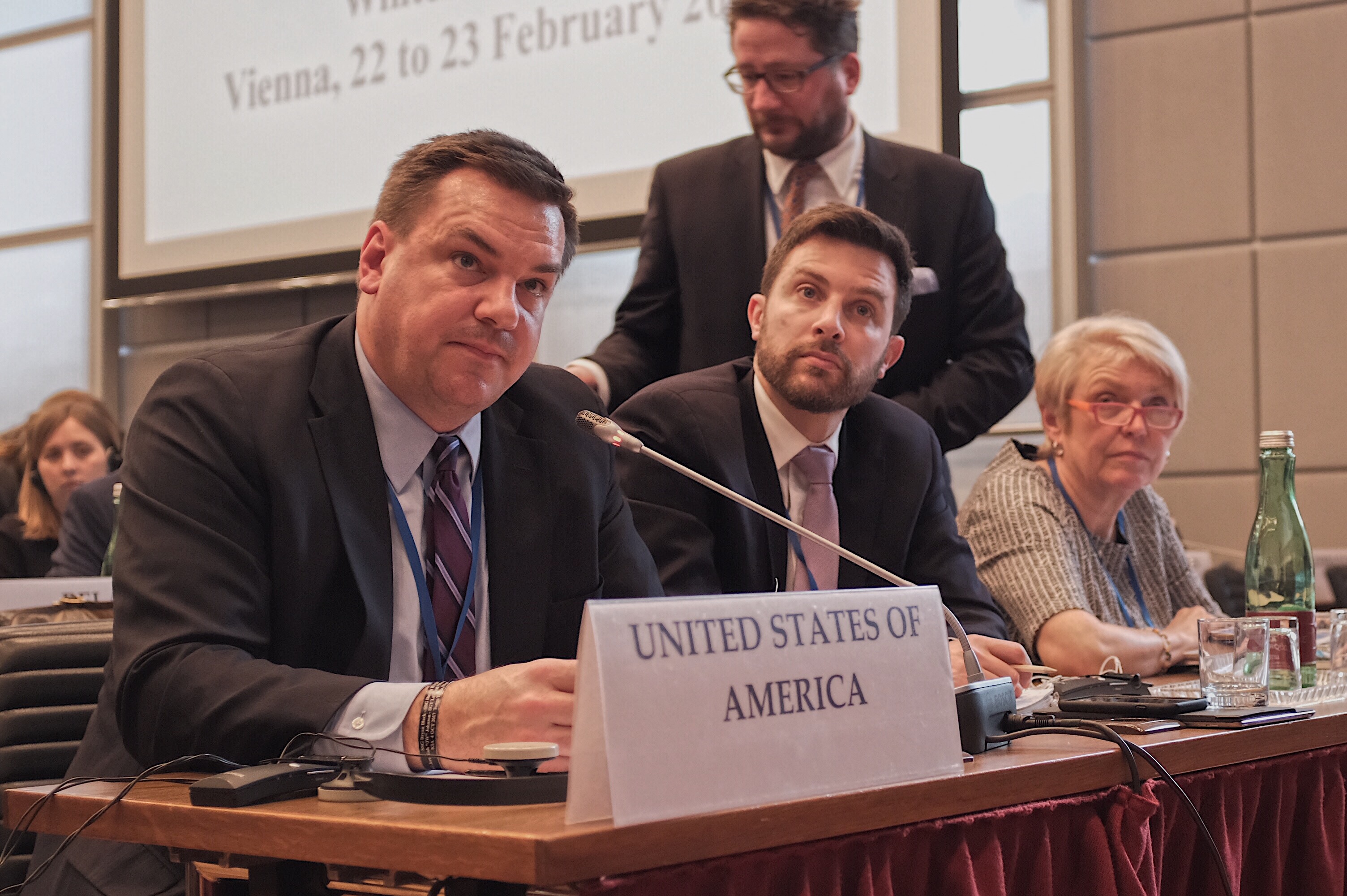 Helsinki Commissioner Rep. Hudson at OSCE PA 2018 Winter Meeting