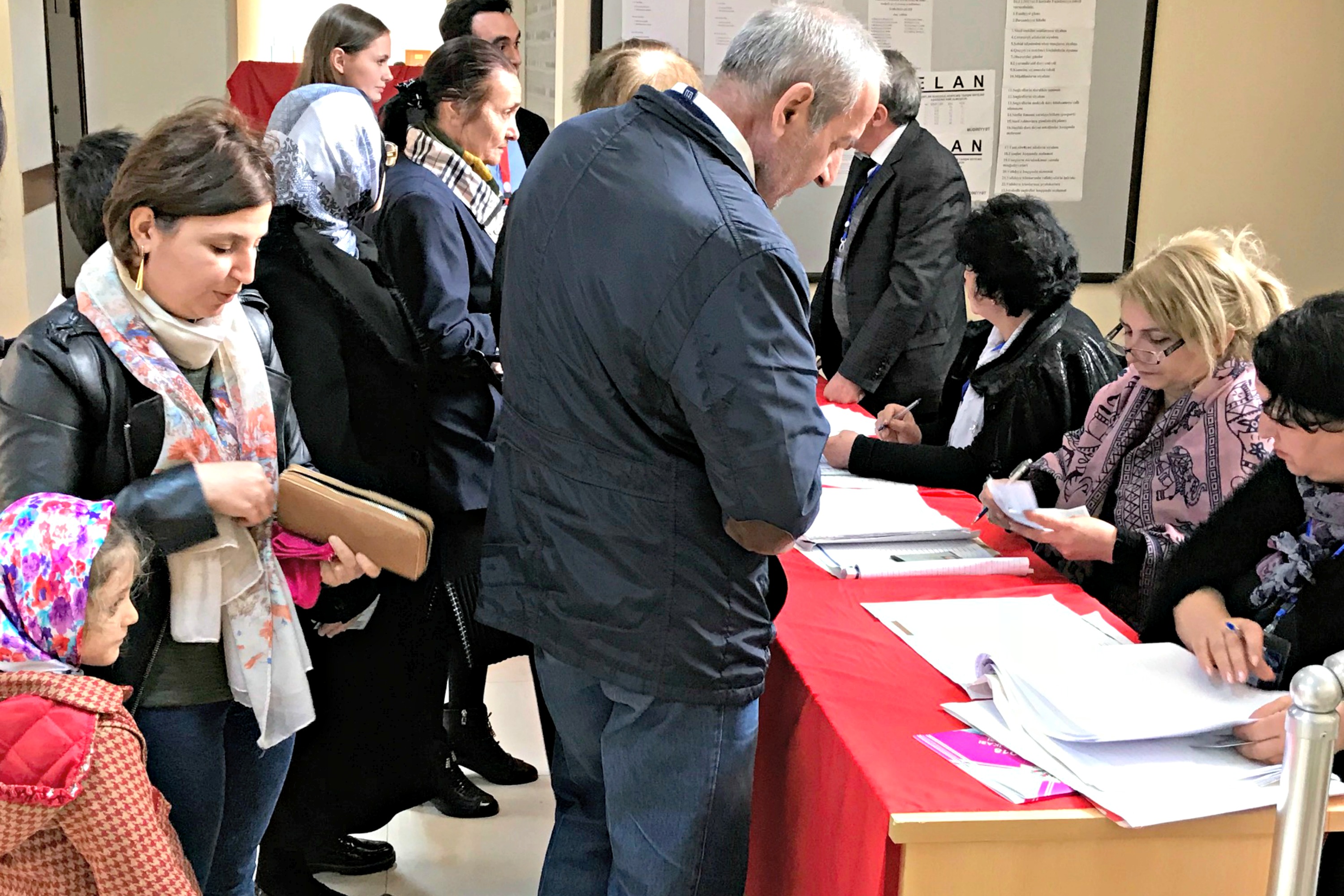 Voting in Progress | Azerbaijan Elections | April 2018