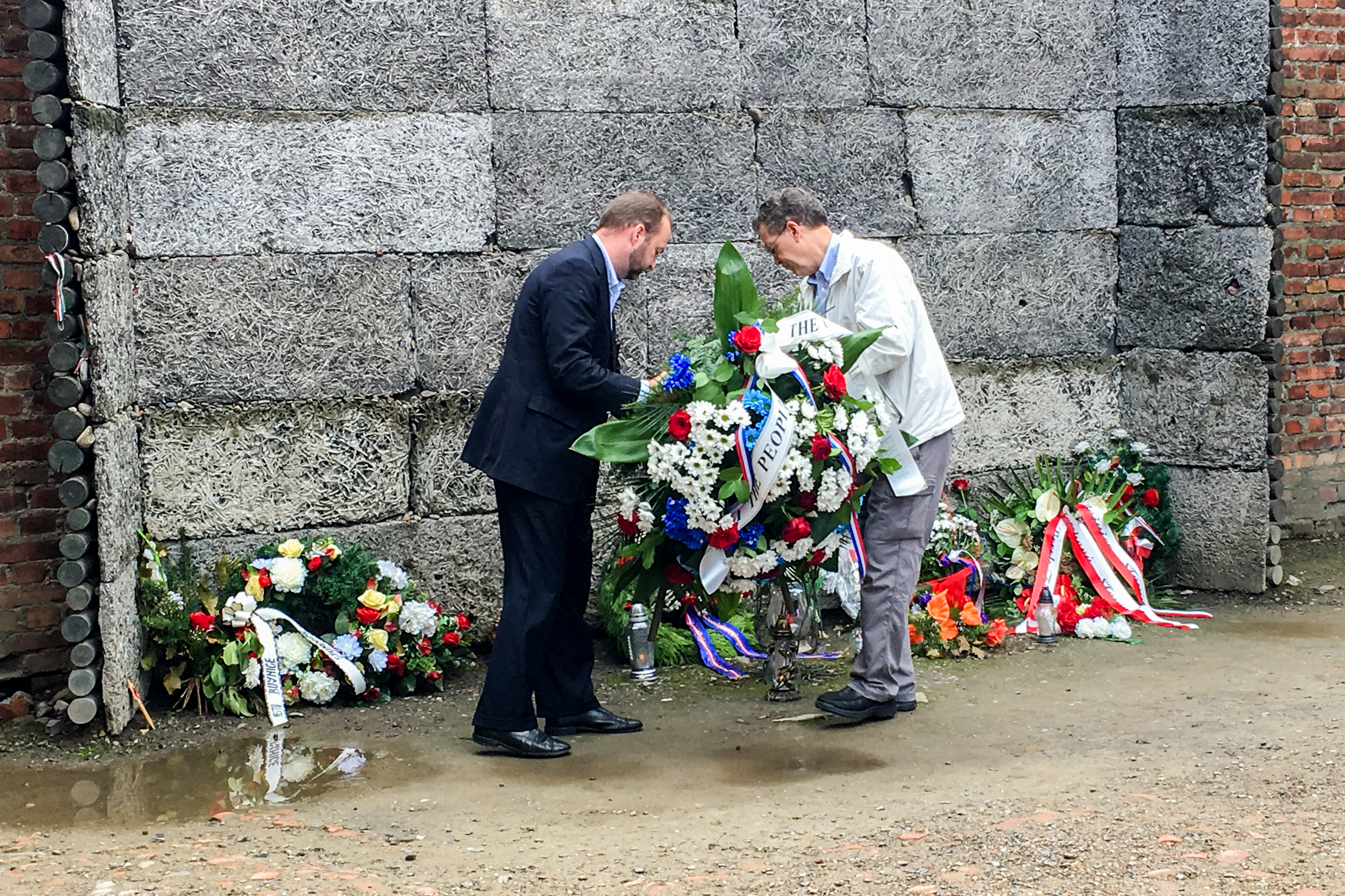 Helsinki Commission Chief of Staff Kyle Parker and U.S. Ambassador-at-Large for International Religious Freedom Sam Brownback